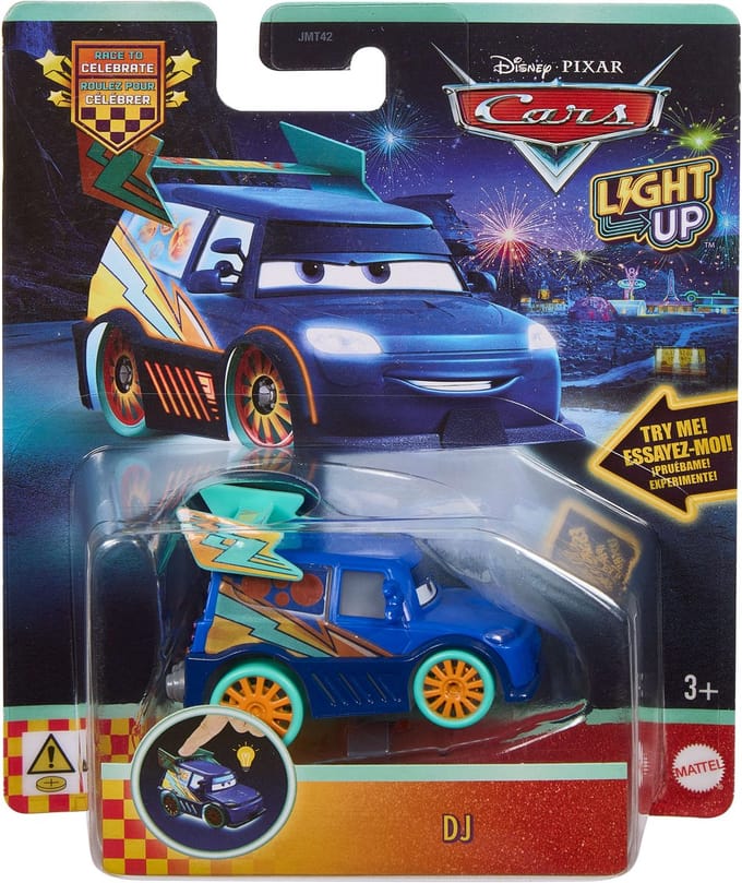 Disney en Pixar Cars Assortiment Oplichtende Voertuigen