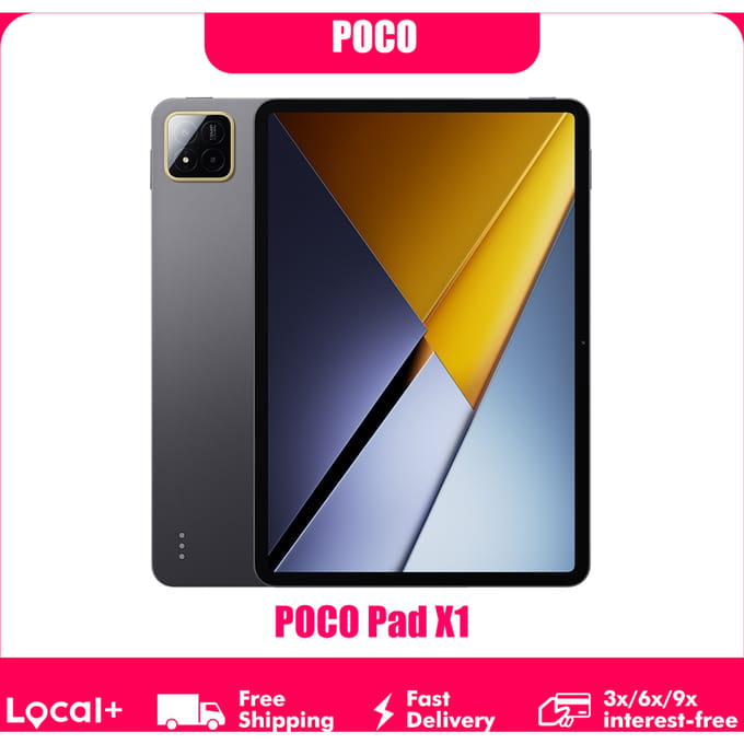 POCO Pad X1 8GB 512GB Tablet PC 11'' 144Hz Wi-Fi 6E 8850mAh Blue