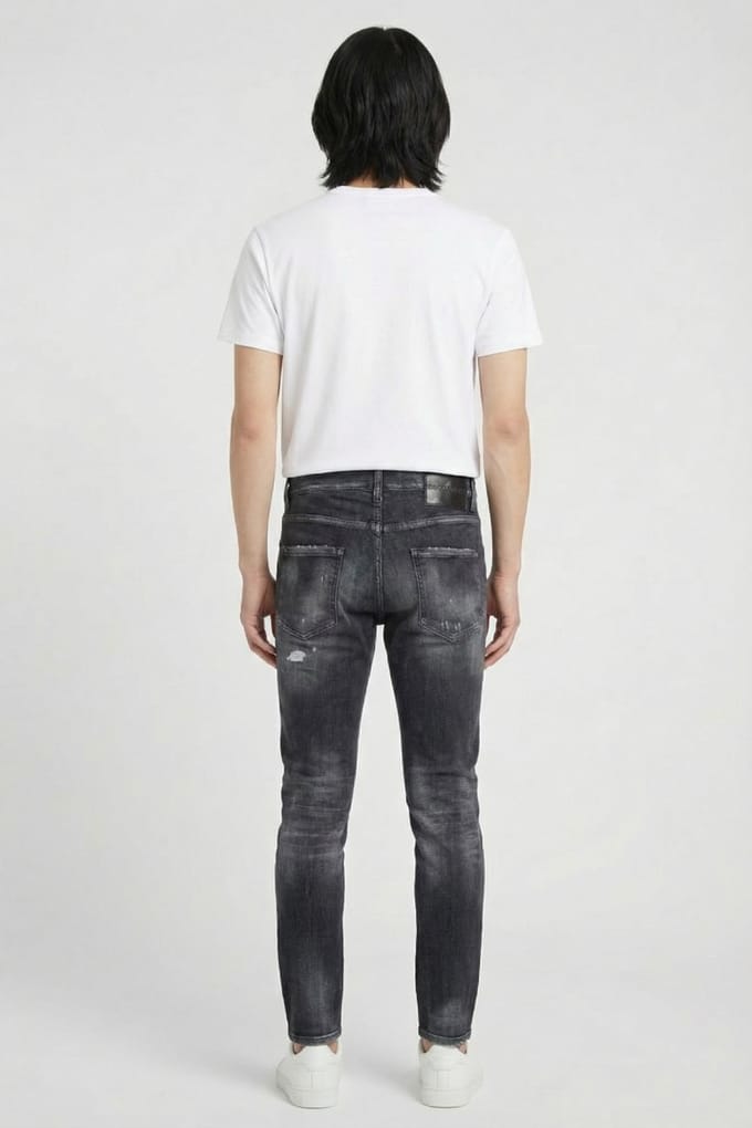Dsquared2 Jeans 5 Pockets Black Größe: W44 | Slim Jeans Outlet | Herren | Schwarz