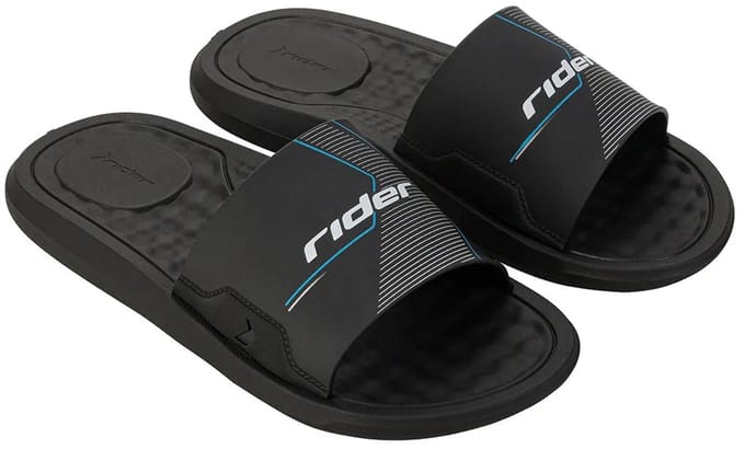 Rider Step Slippers - Heren synthetische slippers - Black