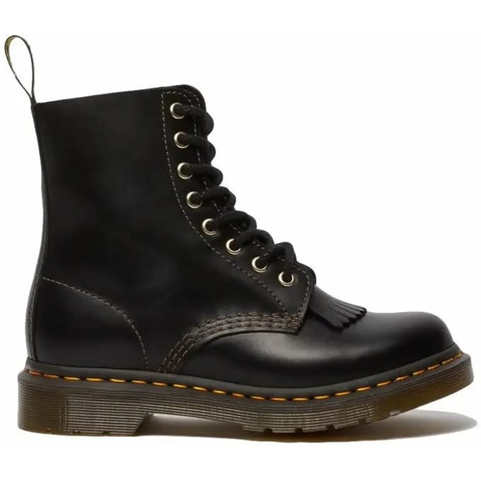 DR. DOC MARTENS 1460 Pascal Abruzzo - Dames Laarzen Leer Zwart 26940001 , Maat: EU 36 UK 3
