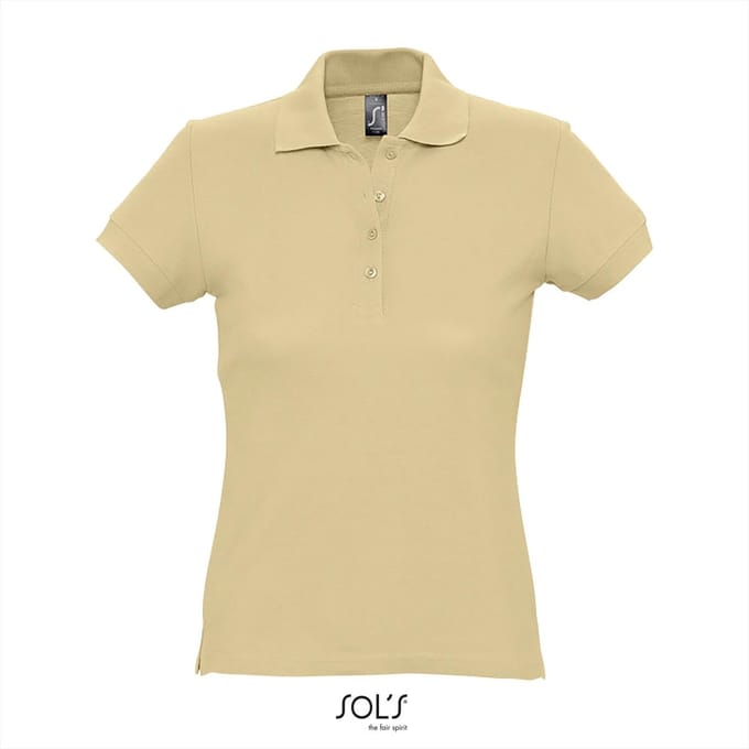 SOL'S Women´s Polo Passion L513 - Sand - XL