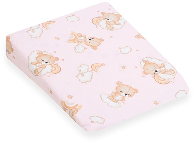 New Baby BASIC wigkussensloop 30x37 cm roze - Kussensloop