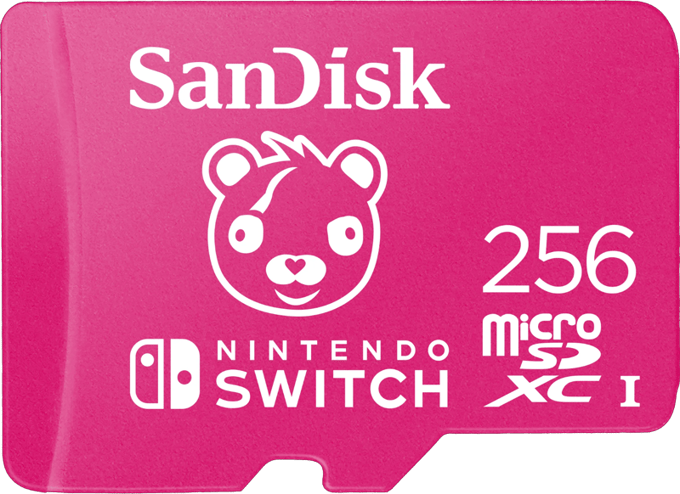 SanDisk MicroSDXC Extreme Gaming 256GB Fortnite (Nintendo licensed)