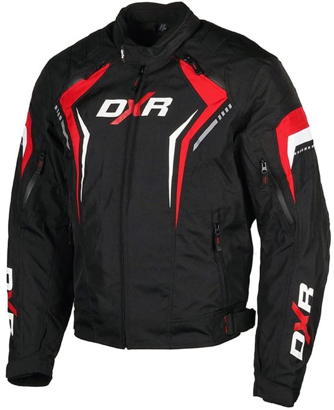 DXR Motorjas - Sparker - Zwart/Rood - S