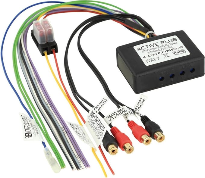 Actieve Systeem Adapter Universeel 4 Kanaals 10A Remote gestuurd