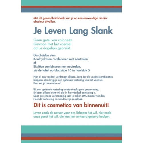 Je Leven Lang Slank - Ton Kuiper