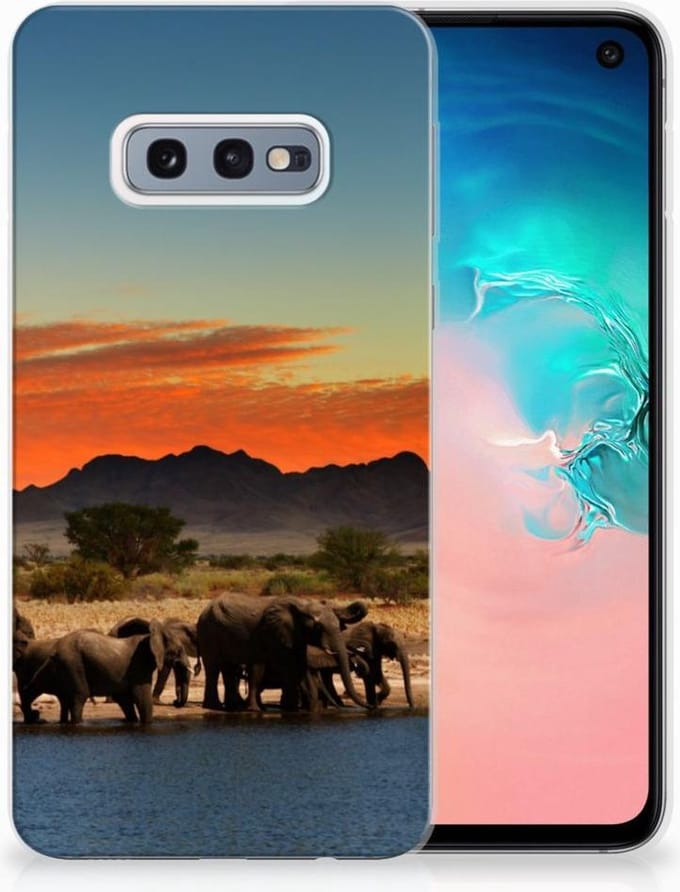 Samsung Galaxy S10e TPU Hoesje Olifanten