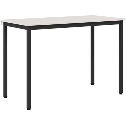 vidaXL - Eettafel - Wit - 110 - x - 55 - x - 75 - cm - Massief - grenenhout
