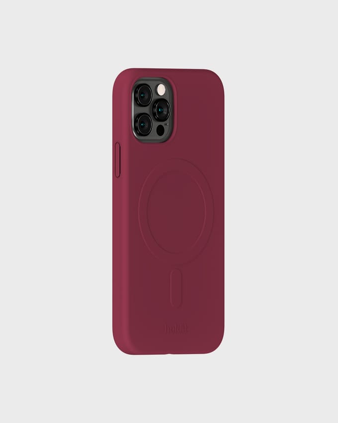 Phone Case Soft Magsafe Compatible Red Velvet iPhone 12