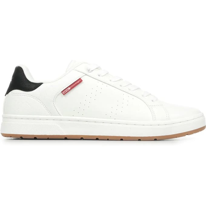 British Knights - Axton Heren Sneakers Laag - Maat 40 - Wit - Mannen Schoenen