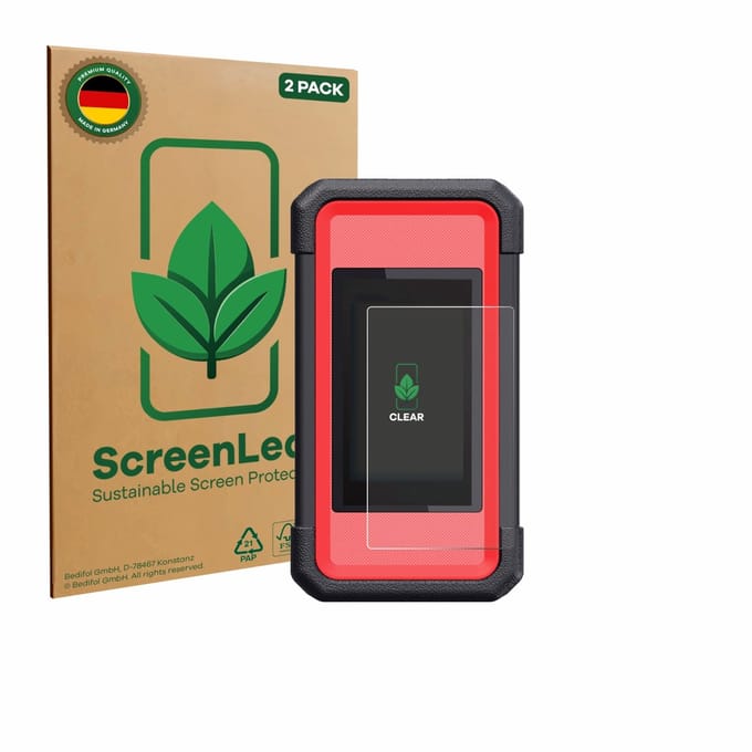 2 Stuks Screenprotector voor Launch X431 SmartLink C V2.0 - Hoogwaardige Beschermfolie transparant
