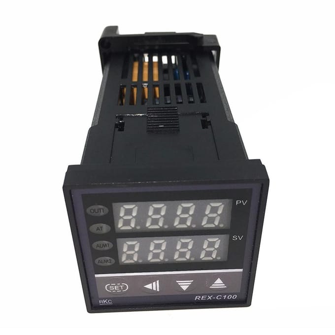 REX-C100FK02-V*AN Intelligente Temperatuurregelaar SSR-uitgang + SSR-40 DA + K-type Thermokoppel 1 kit