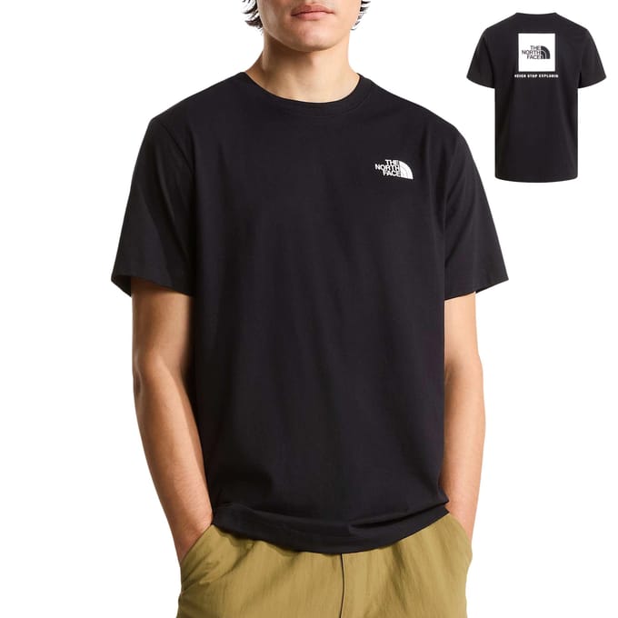 The North Face  T-shirt Korte Mouw EVOLUTION BOX NSE REGULAR SHORT SLEEVE TNF