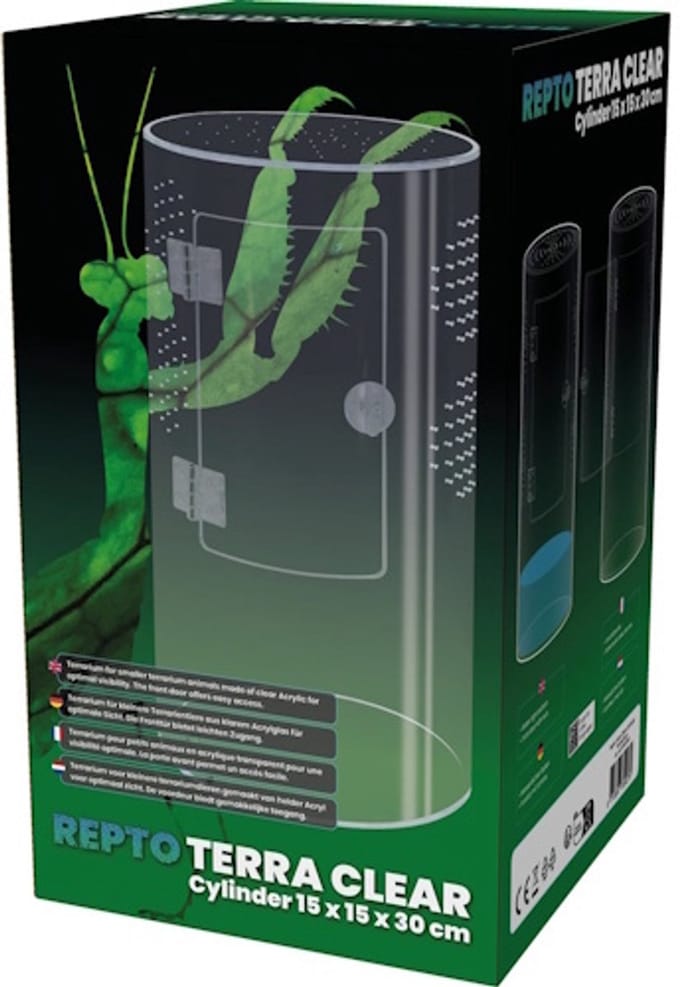 Repto Terra Clear Cilinder - Insecten Terrarium