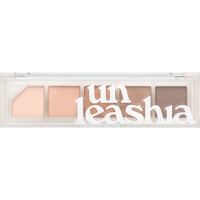 Unleashia, Mood Shower Eye Palette, No. 1 vanilla shower, 4g white