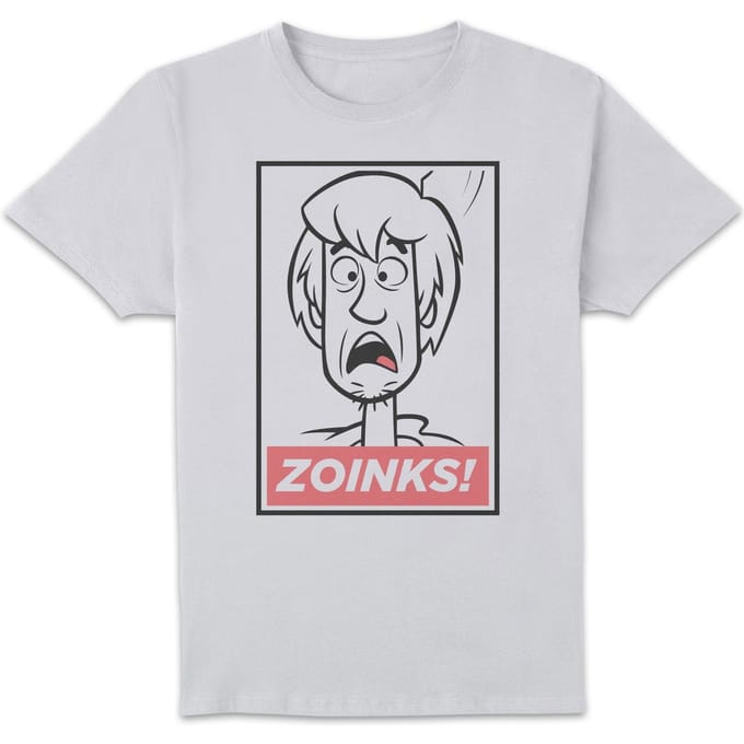 Scooby Doo Zoinks! Men's T-Shirt - White - XL