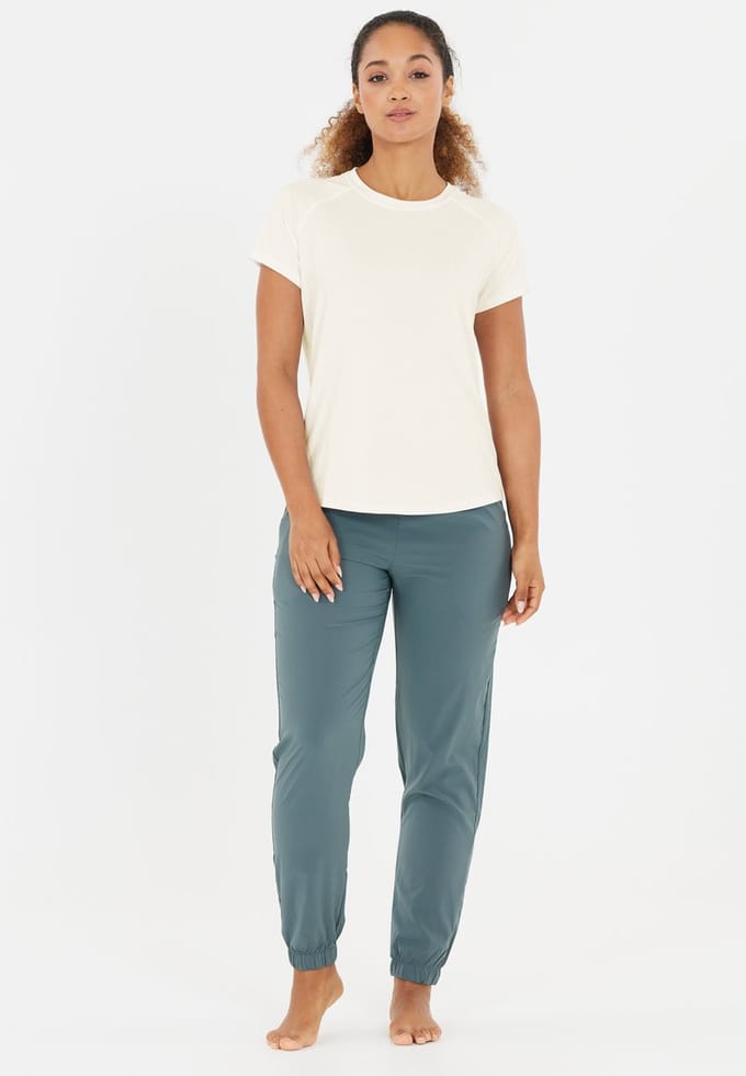 ATHLECIA - gaina v2 w s/s tee - Training t-shirt korte mouw dames - Ivoor
