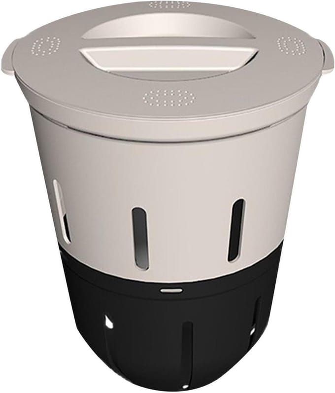 Compostbak Tuin - Bodemverbeteraar - Afval verwerken - Directe wortelvoeding - 125 liter - Zwart