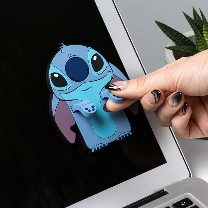 Paladone Products Lilo & Stitch Clip on Character Screen Cleaner 9 cm Decoration