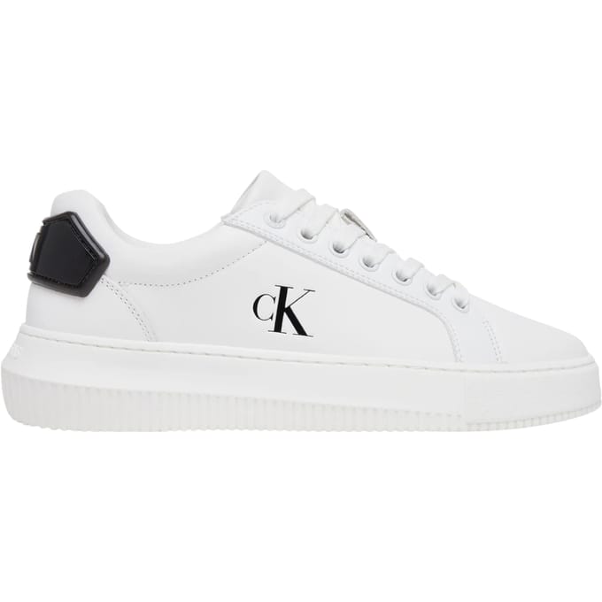 Calvin Klein Bianco Polyurethaan Dames Sneaker