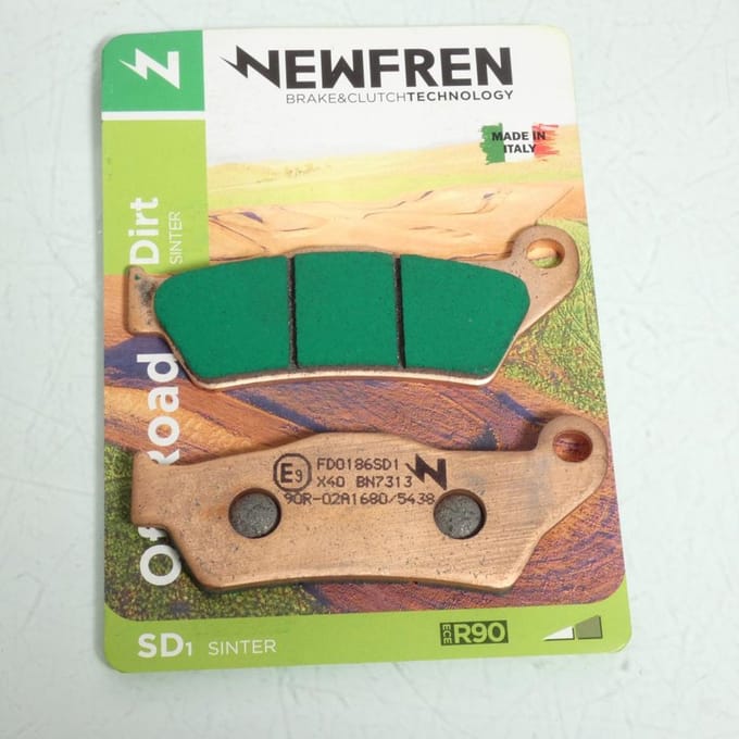 Plaquette de frein Newfren pour Scooter Piaggio 500 X9 Evolution 2003 à 2004 FD0186SD Neuf