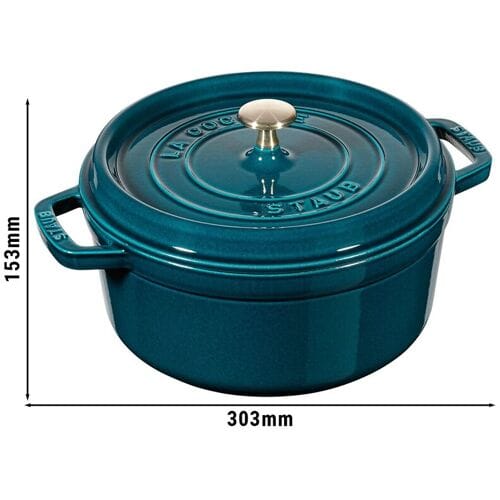 STAUB LA COCOTTE - Kookpot - Ø 240mm - Gietijzer - La-Mer