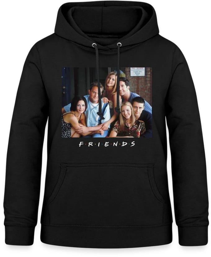 Friends Group Picture Hoodie Dames
