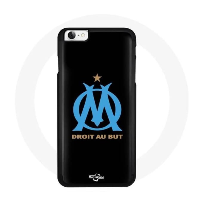 Coque Iphone 6 foot olympique de marseille bleu