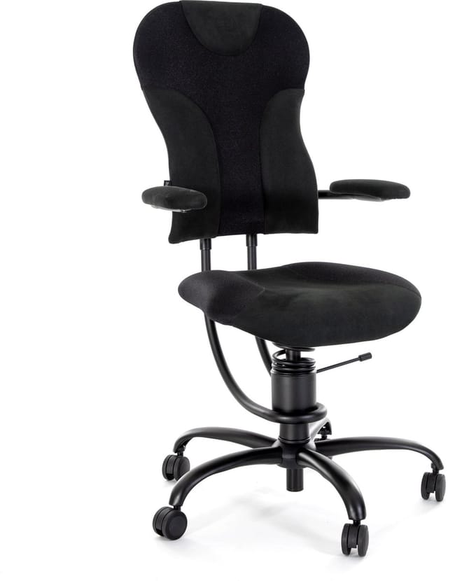 Spinalis Spider ergonomische bureaustoel - balansstoel zwart