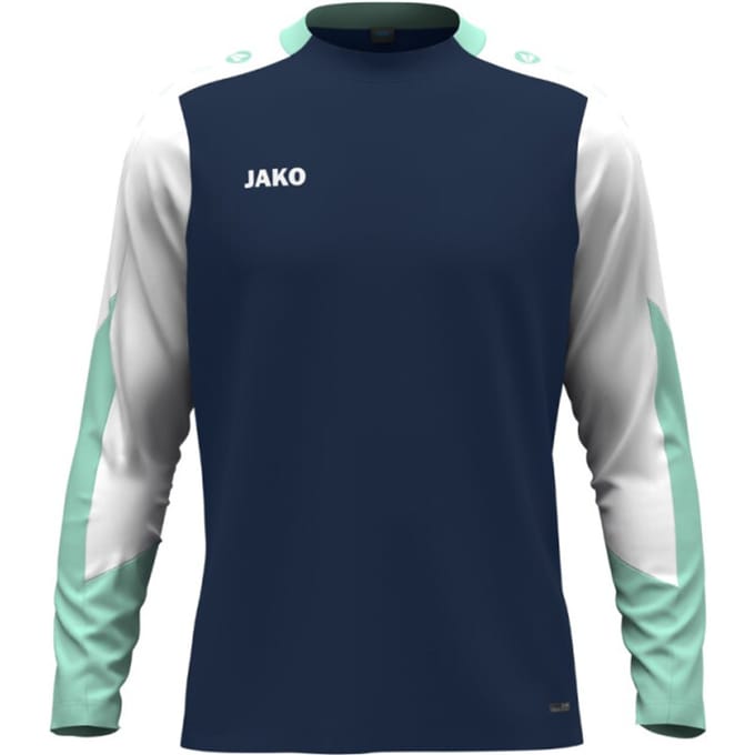Jako Dynamic Longsleeve Kinderen - Marine / Wit / Munt | Maat: 152