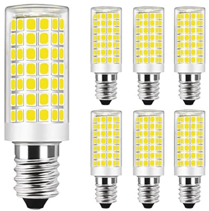 E14 LED Lamp 9W Koud Wit 6000K - Vervangt 75W Halogeen - Energiebesparend - 6-Pack