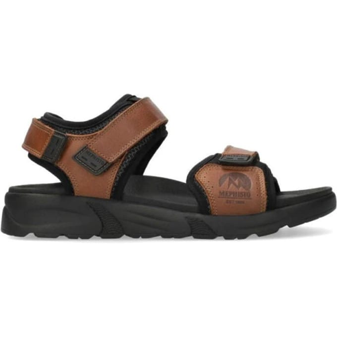 Mephisto Tito - heren sandaal - Bruin - maat 40 (EU) 6.5 (UK)