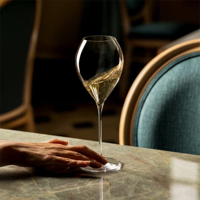 Lehmann - Grand Champagne - 40cl - Doos van 6 Champagneglazen