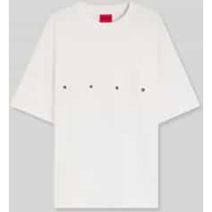 Oversize T-shirt met rugprint model 'DARISO'