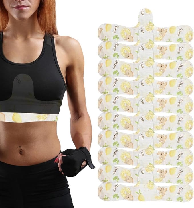 Zweetpads - Borst Pads - Actief Blijven - Vocht Absorberend - 10 Stuks - Wit