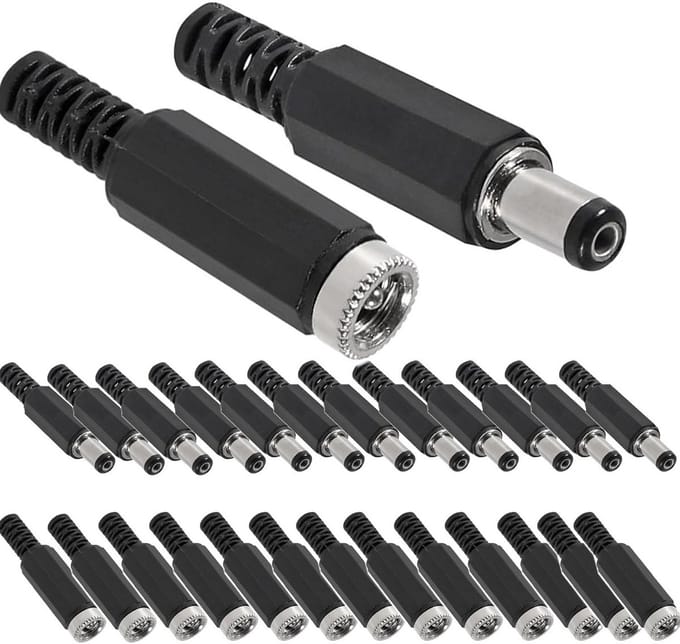 24 stuks Schroefdraad DC Power Connectoren Set Voor Elektronica Projecten