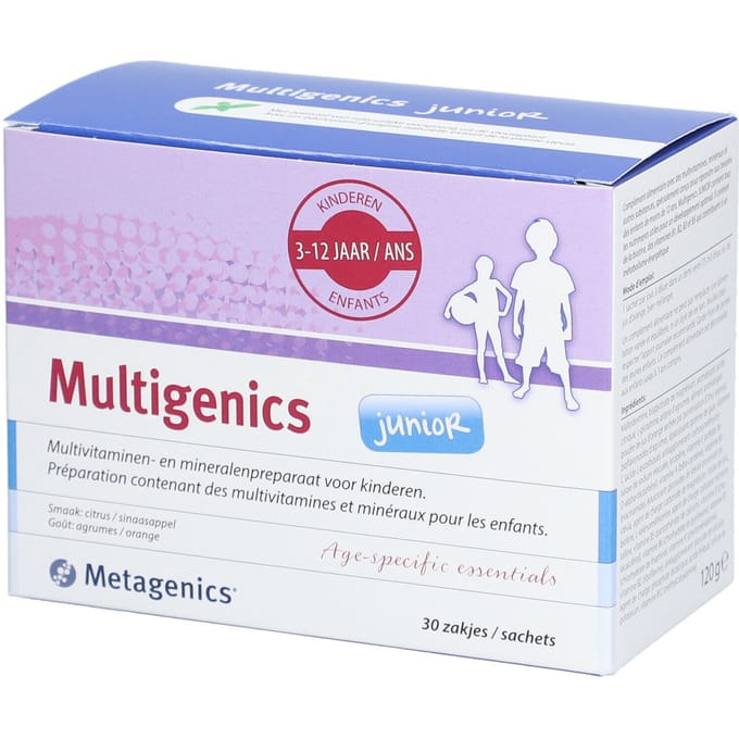 Metagenics Multigenics Junior Zakjes 30ZK