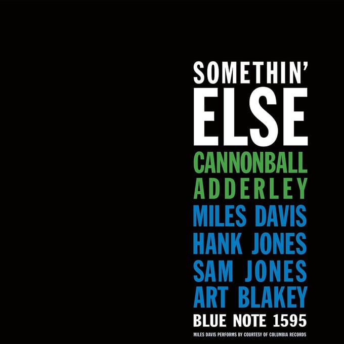 Cannonball Adderley - Somethin' Else (UHQ-CD)