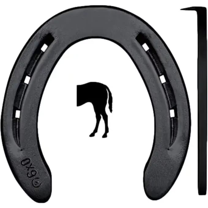 Fer à cheval achter met 1 pinçon Kerckhaert SPO