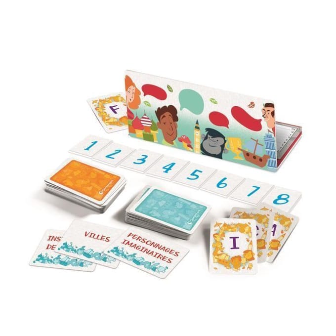 Le petit bac - Clementoni - Jeu de société en famille - 2 à 6 joueurs - Dès 6 ans