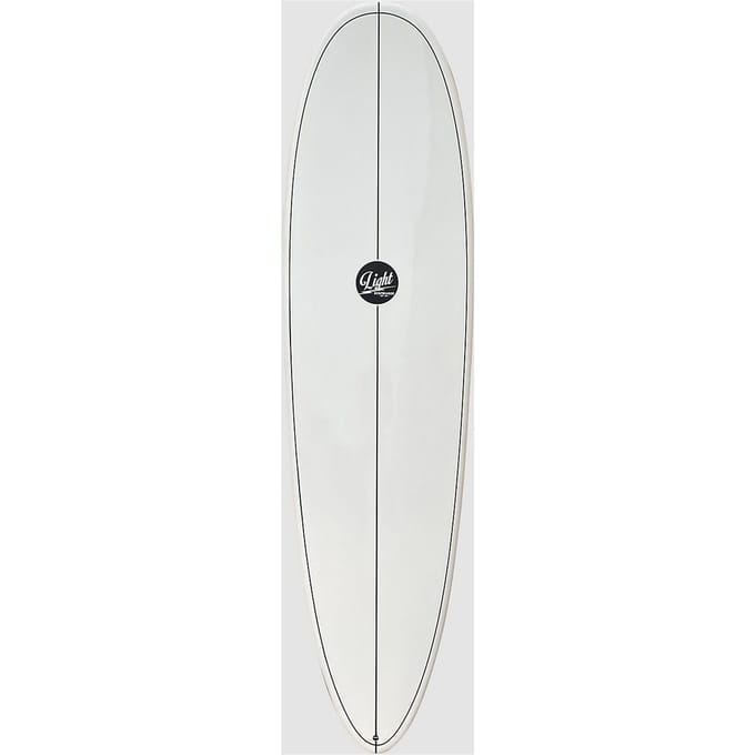 Light Minilog White - Epoxy - US + Future 6'0 Surfboard patroon