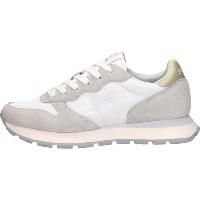 Sun 68 Ally Gold Silver Sneakers - Dames - Wit - Maat:36