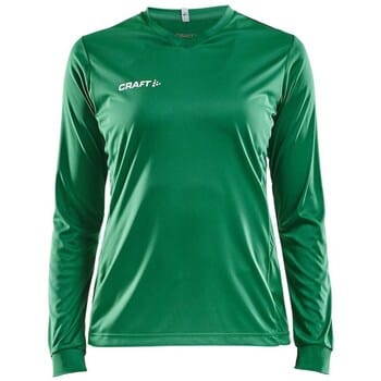 Craft Squad Jersey Solid LS W 1906885 - Team Green - XXL