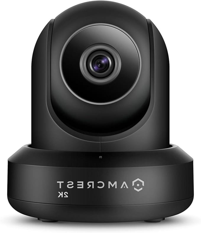 Beveiligingscamera Binnen - IP Camera - Woningbewaking Thuis - Dubbel Band WiFi - 3MP UltraHD - Zwart
