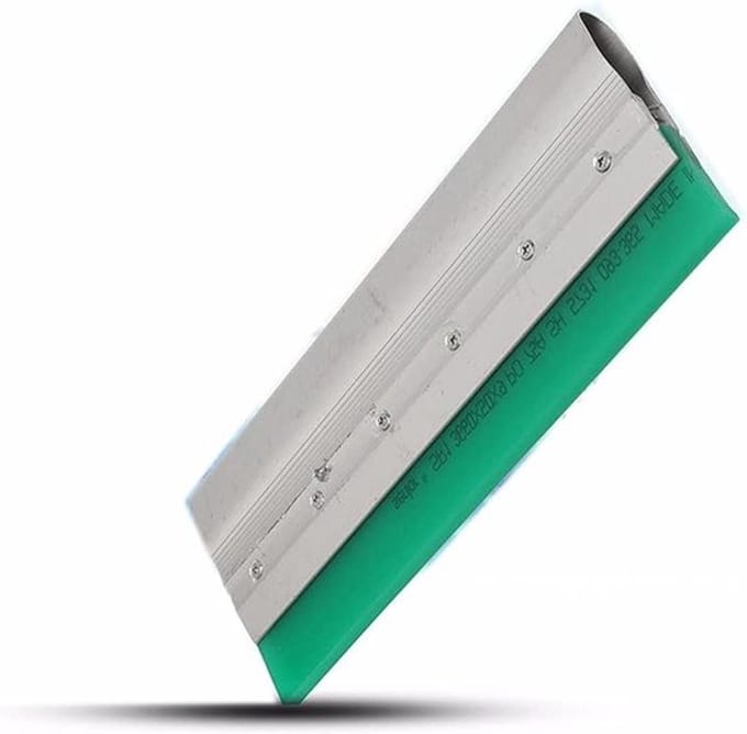 Aluminium Schilderstool voor Zeefdrukken - Squeegee met Rubber Blade voor Precisie en Comfort