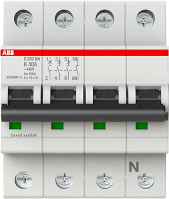 ABB System Pro M Compact S 203 K40 NA Krachtgroep Automaat