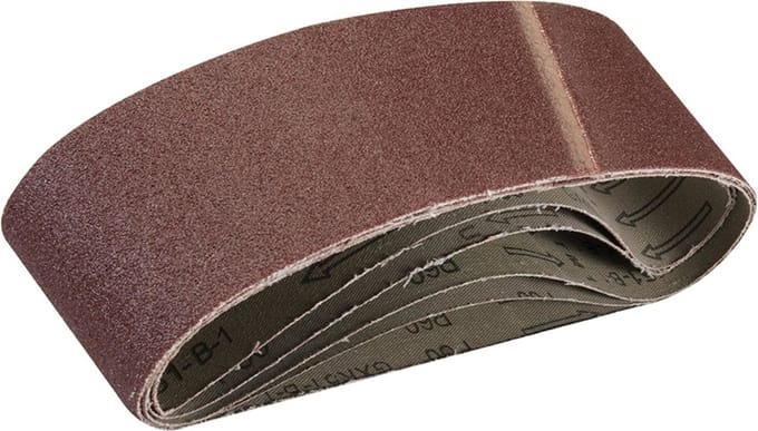 Silverline Schuurbanden - Aluminiumoxide - 75 x 533 mm - Korrel 60 - 5 stuks