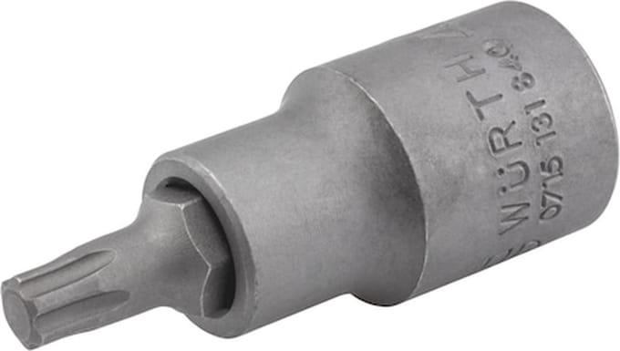 Wurth - 1/2 inch TX-IP dopsleutel - 1/2 inch dopsleutel TX IP Aansluiting TX50 Soort aandrijving Binnenvierkant