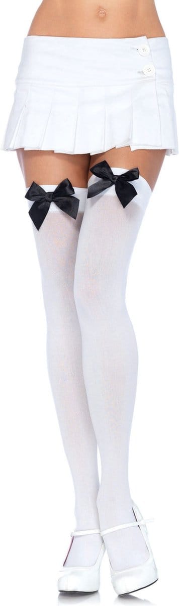 Nylon Knoop Zelfklevende Bas Vrouwen Leg Avenue